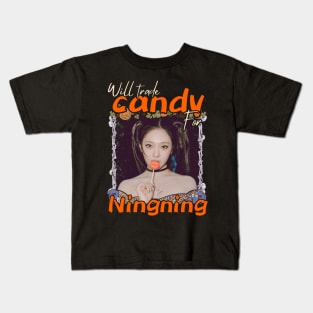 Will Trade Candy For Ningning Aespa Kids T-Shirt